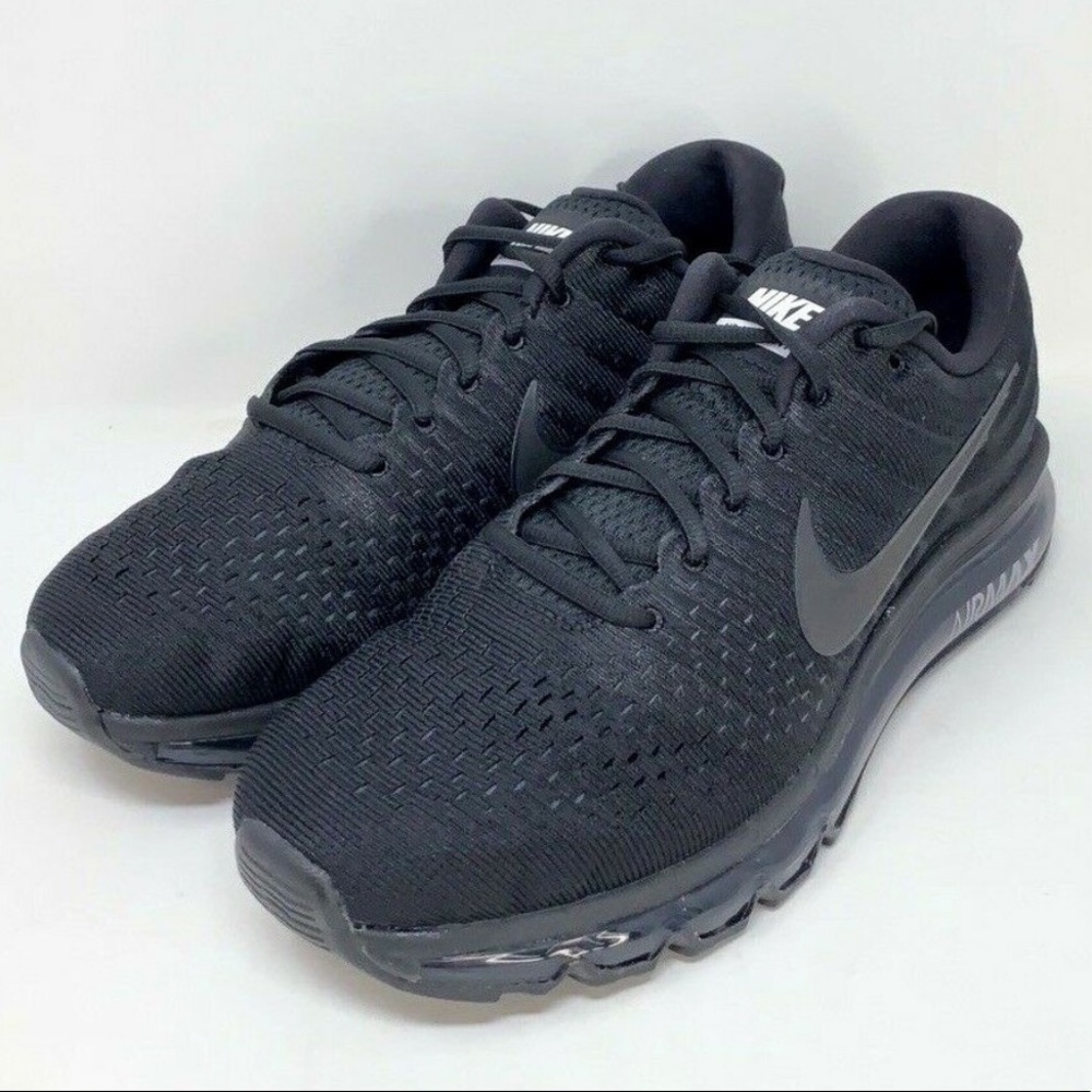 Air Max 2017 'Triple Black' Men's Running Shoe